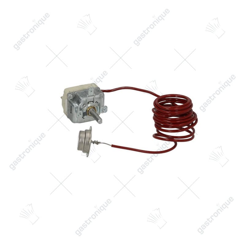 Thermostaat 27°-93°C 1-polig wisselcontact dopvoeler capillair 2220/2020mm