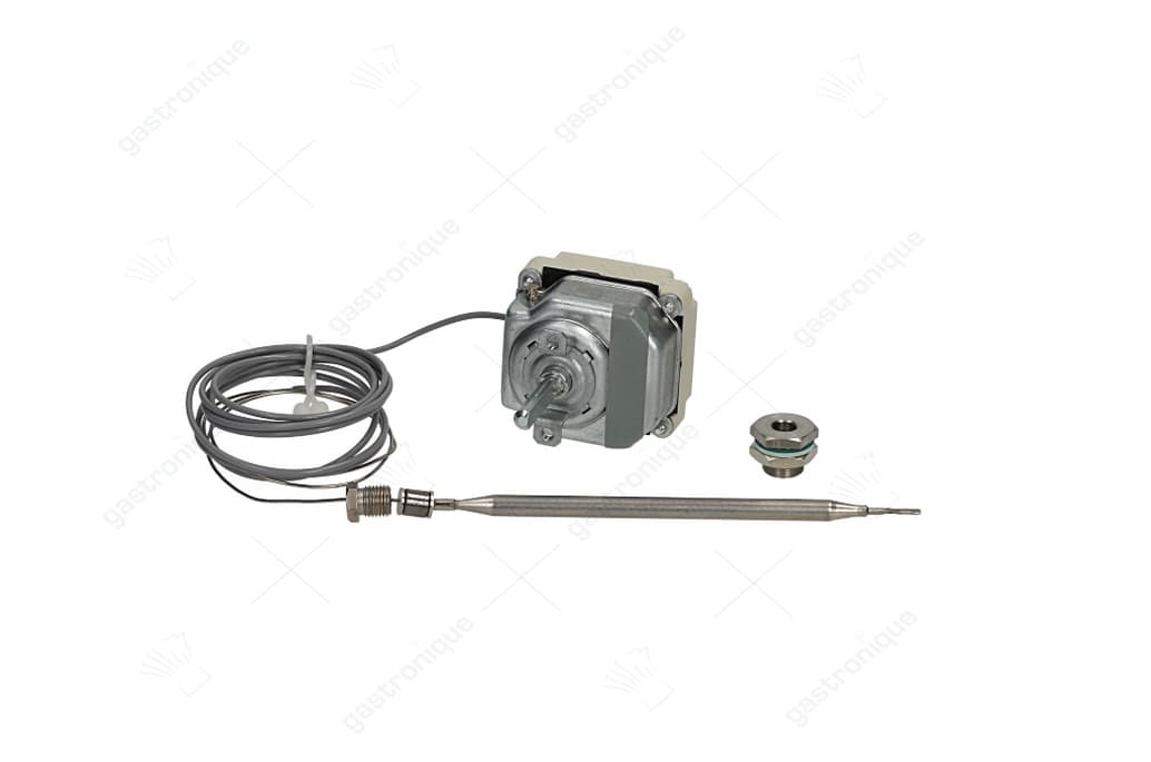 thermostaat t.max. 180°C instelbereik 95-180°C 3-polig 3NO 16A voeler ø 6mm voeler L 133mm