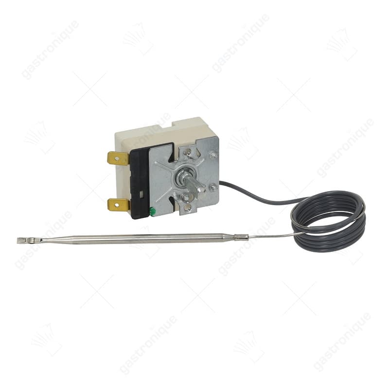 thermostaat t.max. 300°C instelbereik 60-300°C 1-polig 1NO 16A voeler ø 4mm voeler L 100mm