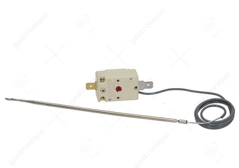 maximaalthermostaat uitschakeltemp. 170°C 1-polig 16A voeler ø 3,1mm voeler L 160mm pijp ø 650mm