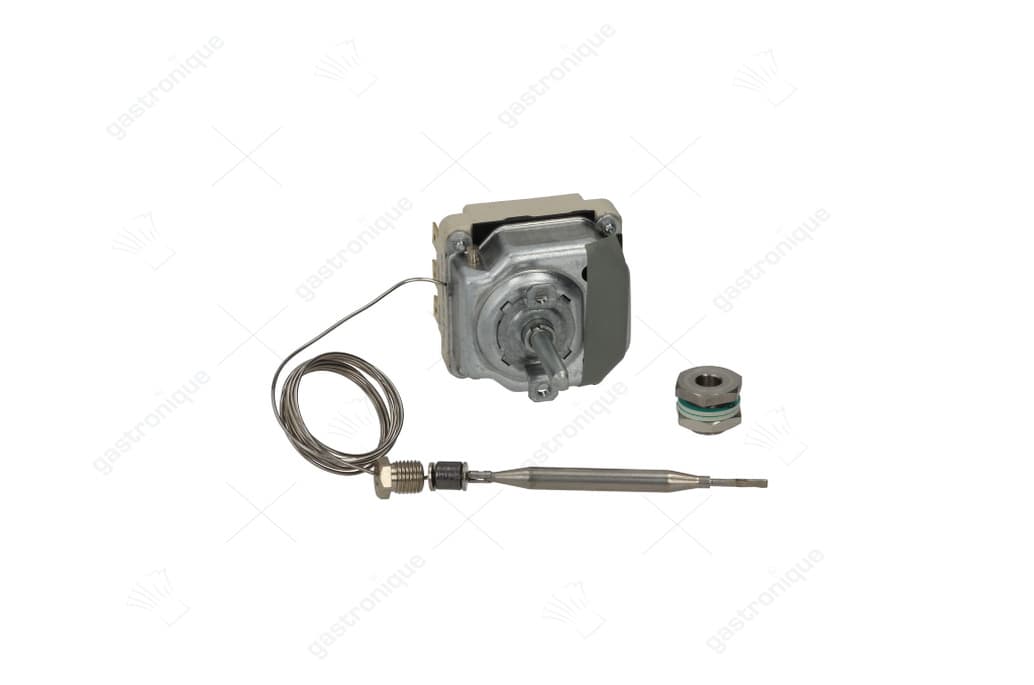 thermostaat t.max. 200°C instelbereik 65-200°C 3-polig 3NO 16A voeler ø 6mm voeler L 79mm