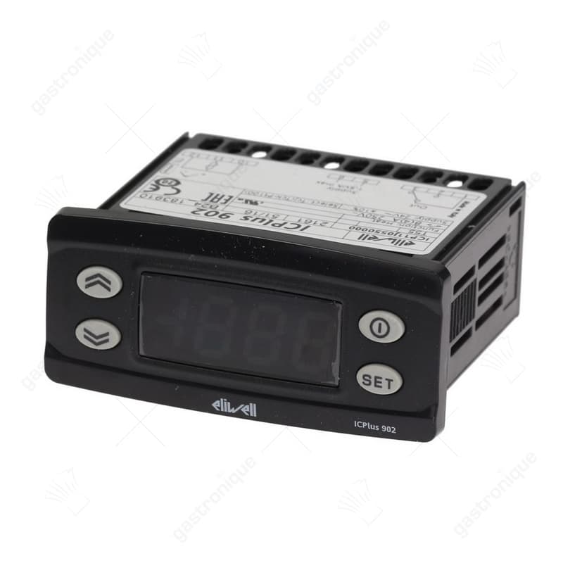 elektronische regelaar ELIWELL type ICPlus902 model ICP11J0550000 inbouwmaat 71x29mm 24V