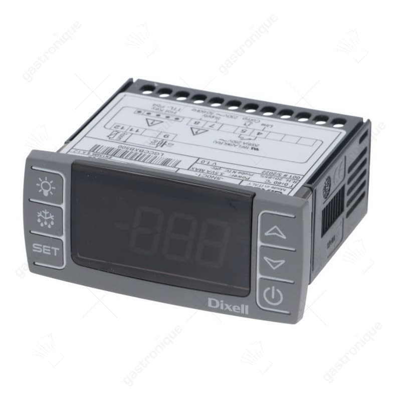 elektronische regelaar DIXELL XR20CX-5N0C1 inbouwmaat 71x29mm 230V spanning AC NTC/PTC