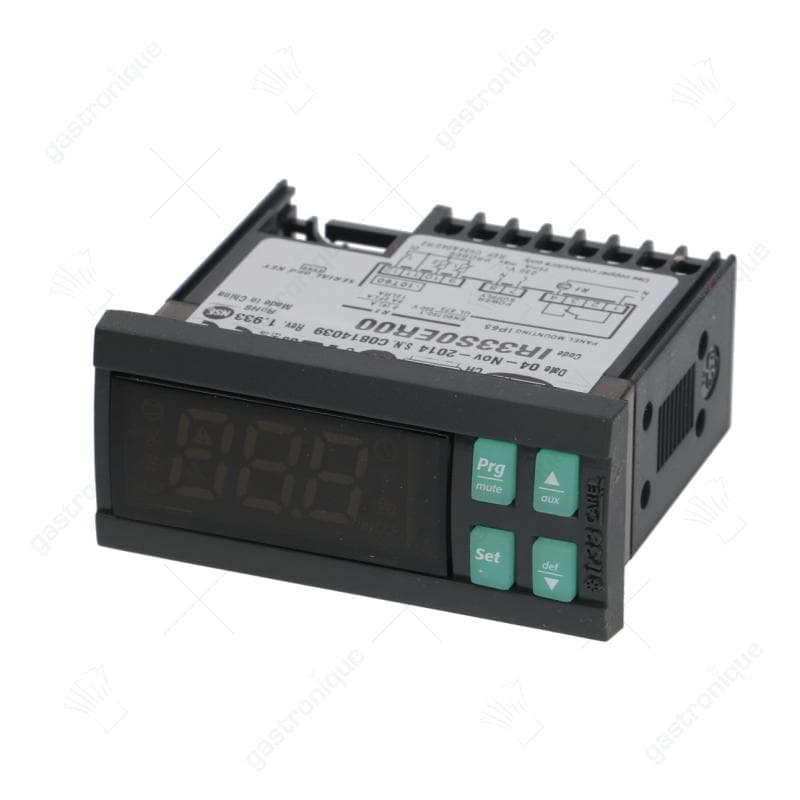 elektronische regelaar CAREL IR33S0ER00 inbouwmaat 71x29mm inbouwdiepte 56,5mm 240V