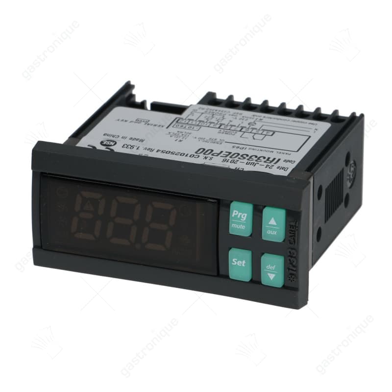 elektronische regelaar CAREL IR33S0EP00 inbouwmaat 71x29mm inbouwdiepte 57mm 230V