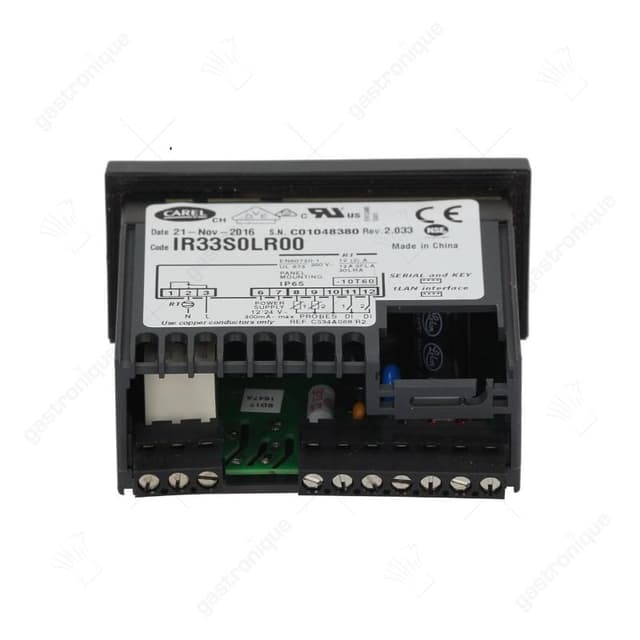 elektronische regelaar CAREL IR33S0LR00 inbouwmaat 71x29mm inbouwdiepte 70,5mm 12/24V - Thumbnail 2