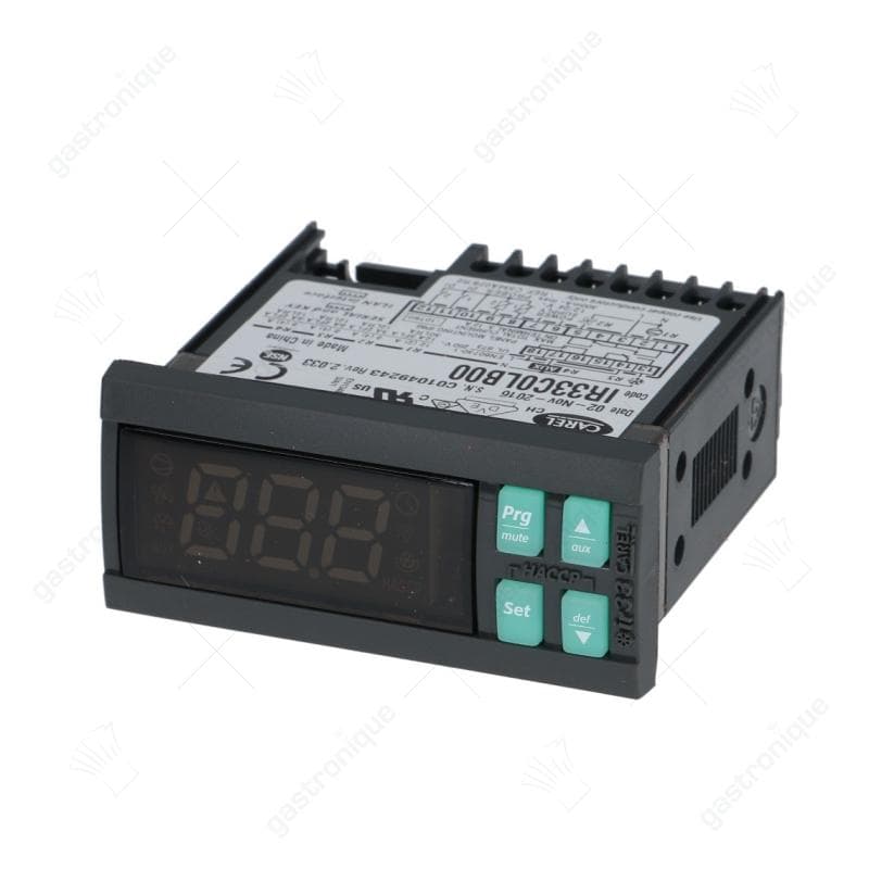 elektronische regelaar CAREL IR33C0LB00 inbouwmaat 71x29mm inbouwdiepte 94mm 12/24V