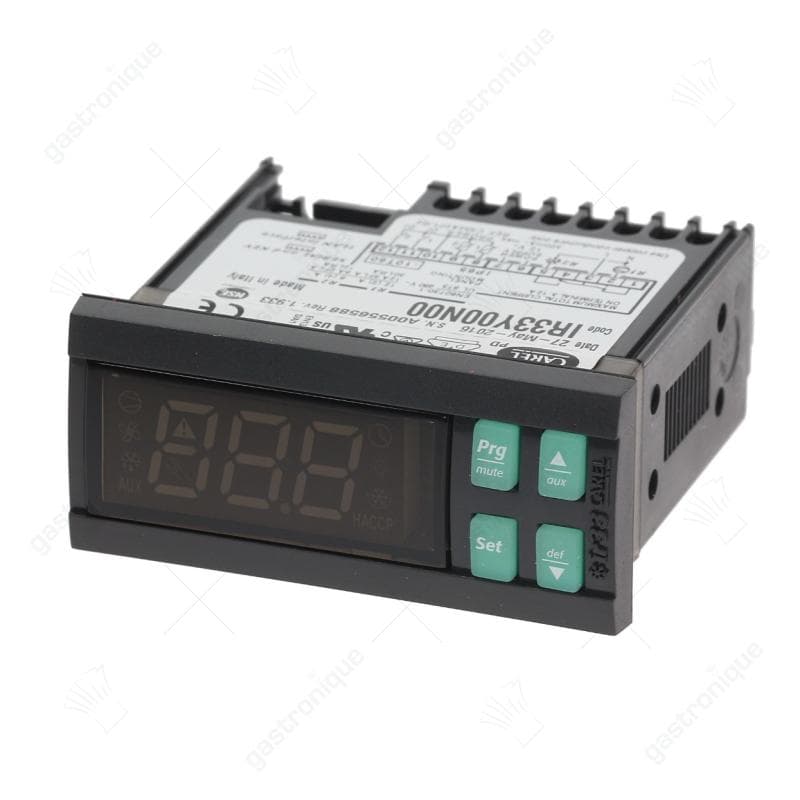 elektronische regelaar CAREL IR33Y00N00 inbouwmaat 71x29mm inbouwdiepte 94mm 12V