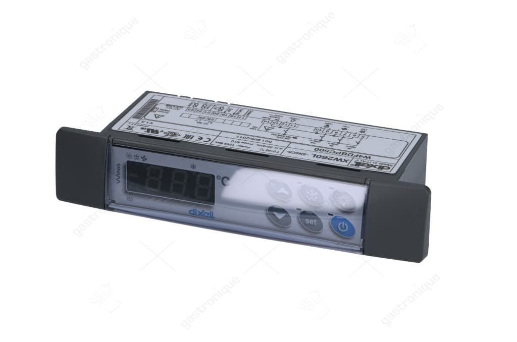 elektronische regelaar DIXELL XW260L-5N0C5 inbouwmaat 150x31mm inbouwdiepte 76mm 230V