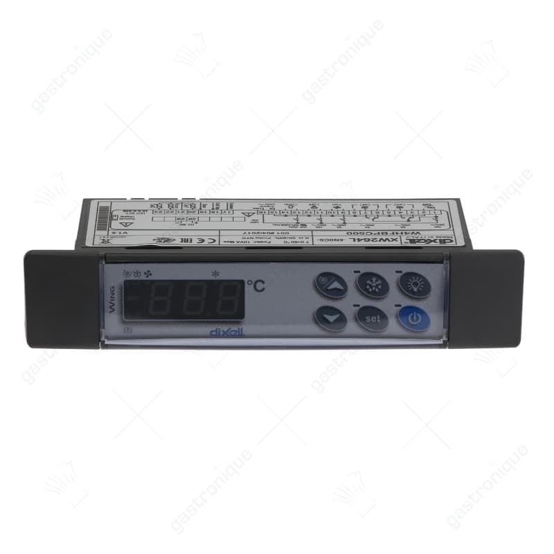 elektronische regelaar DIXELL XW264L-5N0C5 inbouwmaat 150x30mm inbouwdiepte 65,5mm 230V