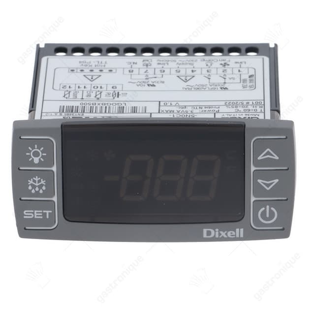 elektronische regelaar DIXELL XR60CX-5N0C1 inbouwmaat 71x29mm 230V spanning AC NTC/PTC - Thumbnail 2