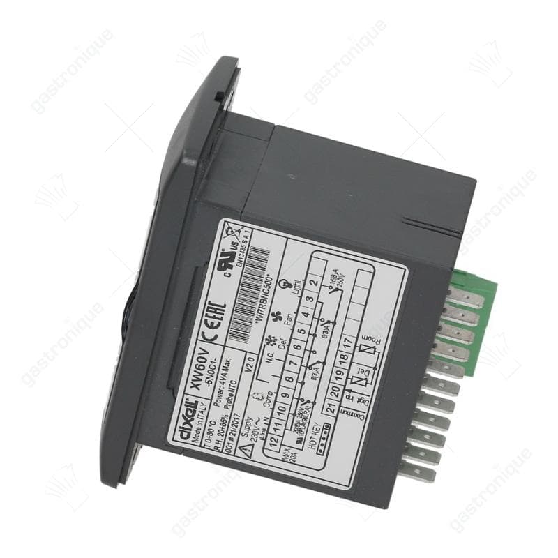 Elektronische regelaar DIXELL XW60V-5N0C1 inbouwmaat 55x70mm inbouwdiepte 59mm 230V - Image 1