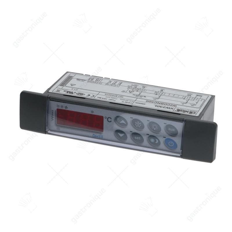 elektronische regelaar DIXELL XW230L-5N0C0 inbouwmaat 150x30mm inbouwdiepte 65,5mm 230V