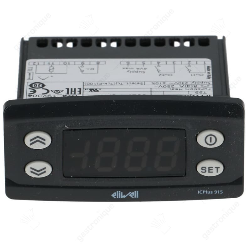 elektronische regelaar ELIWELL type ICPlus915 model ICP22JI750000 inbouwmaat 71x29mm 230V