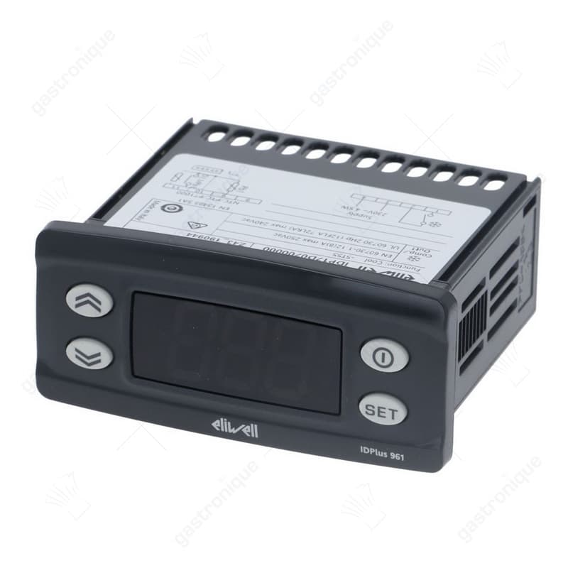 elektronische regelaar 230V inbouwmaat 71x29mm NTC/PTC/Pt1000 montage inbouwversies eliwell id plus 961