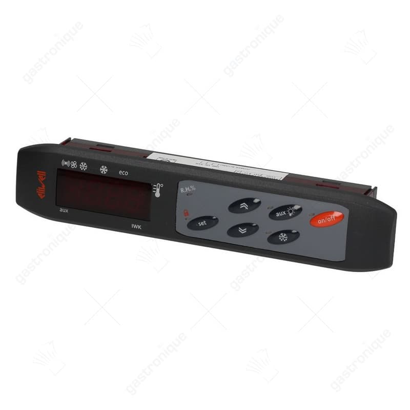 elektronische regelaar ELIWELL type IWK model WK2600100H080 inbouwmaat 150x30mm