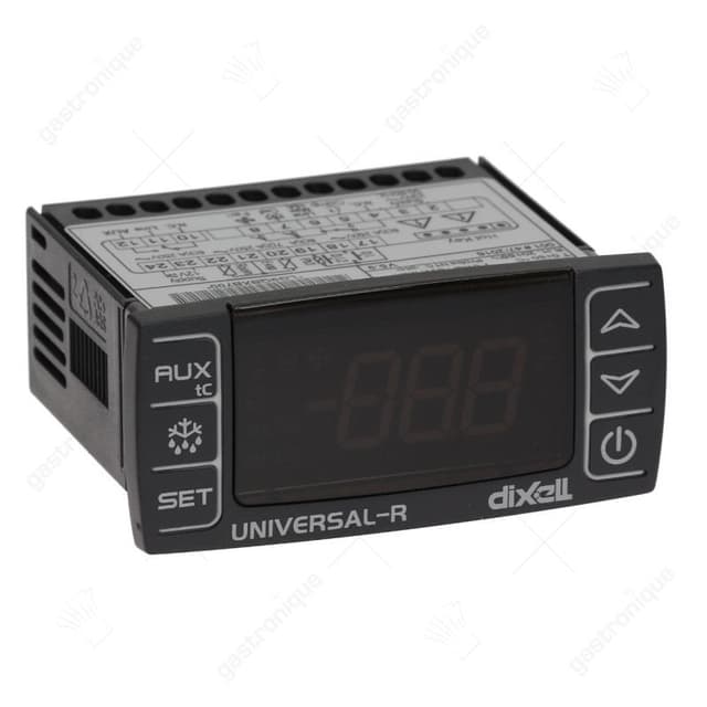 elektronische regelaar DIXELL type UNIVERSAL-R4 inbouwmaat 71x29mm V spanning AC/DC NTC/PTC/DI - Thumbnail 2