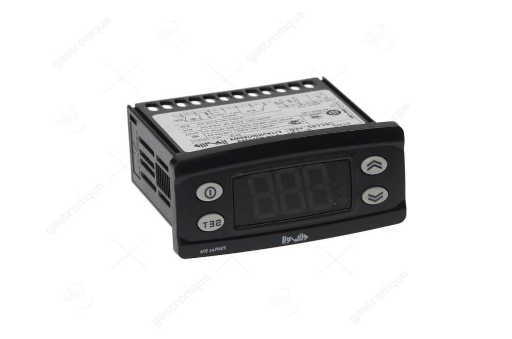 elektronische regelaar ELIWELL type EWPlus 974 inbouwmaat 71x29mm 230V spanning AC NTC