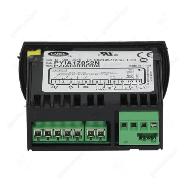 elektronische regelaar CAREL PZIAC0H010K inbouwmaat 71x29mm inbouwdiepte 59mm 230V - Thumbnail 2