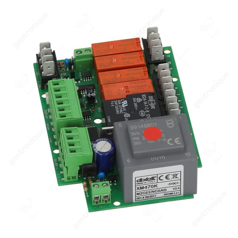 vermogensprintplaat DIXELL XM470K-510C1 inbouwmaat 132x152mm inbouwdiepte 40mm 230V