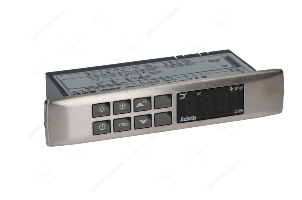 elektronische regelaar DIXELL XW60L-5N0D1-X inbouwmaat 150x30mm inbouwdiepte 65,5mm 230V