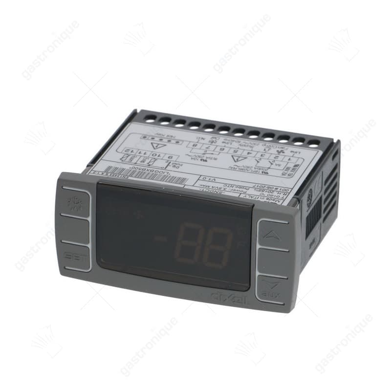elektronische regelaar DIXELL XR06CX-5N0C1 inbouwmaat 71x29mm 230V spanning AC NTC