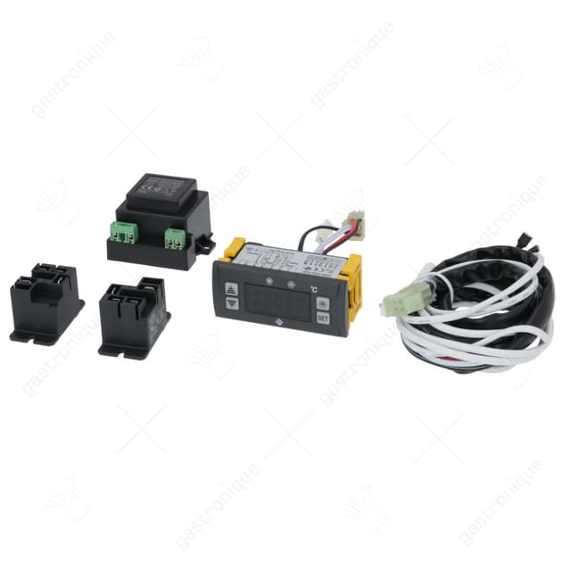 elektronische regelaar SHANGFANG type SF-104S-2 inbouwmaat 71x29mm 230V spanning AC NTC - Thumbnail 1