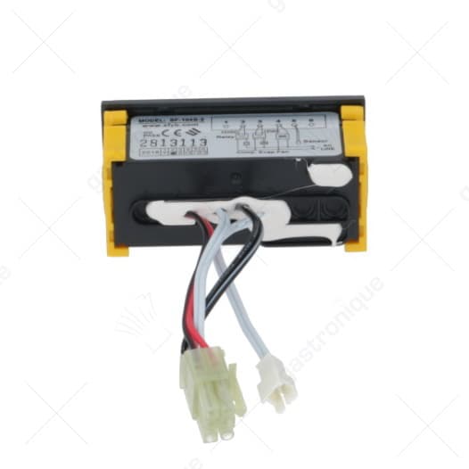 elektronische regelaar SHANGFANG type SF-104S-2 inbouwmaat 71x29mm 230V spanning AC NTC - Thumbnail 2