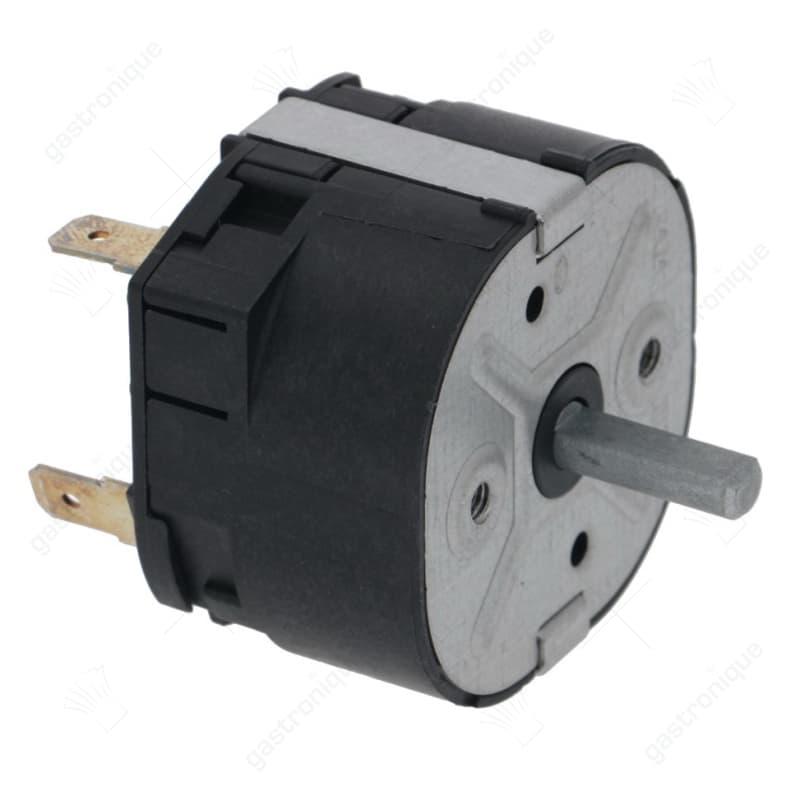 tijdschakelaar looptijd 15min 2NO vaste positie nee as ø 6x4,6mm as L 18mm M2 - Image 1