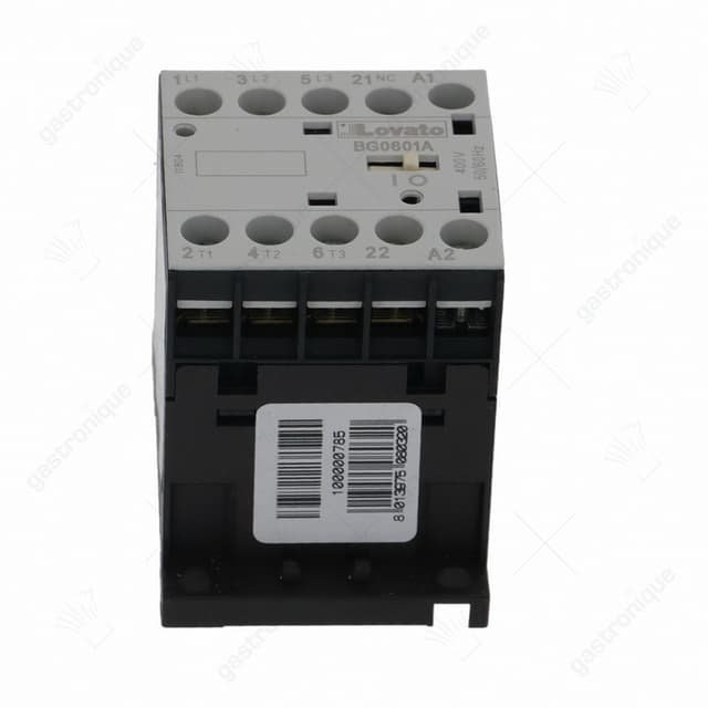 relais AC1 20A 230VAC (AC3/400V) 9A/4kW hoofdcontact 3NO hulpcontact 1NC LOVATO BG0601A - Thumbnail 1
