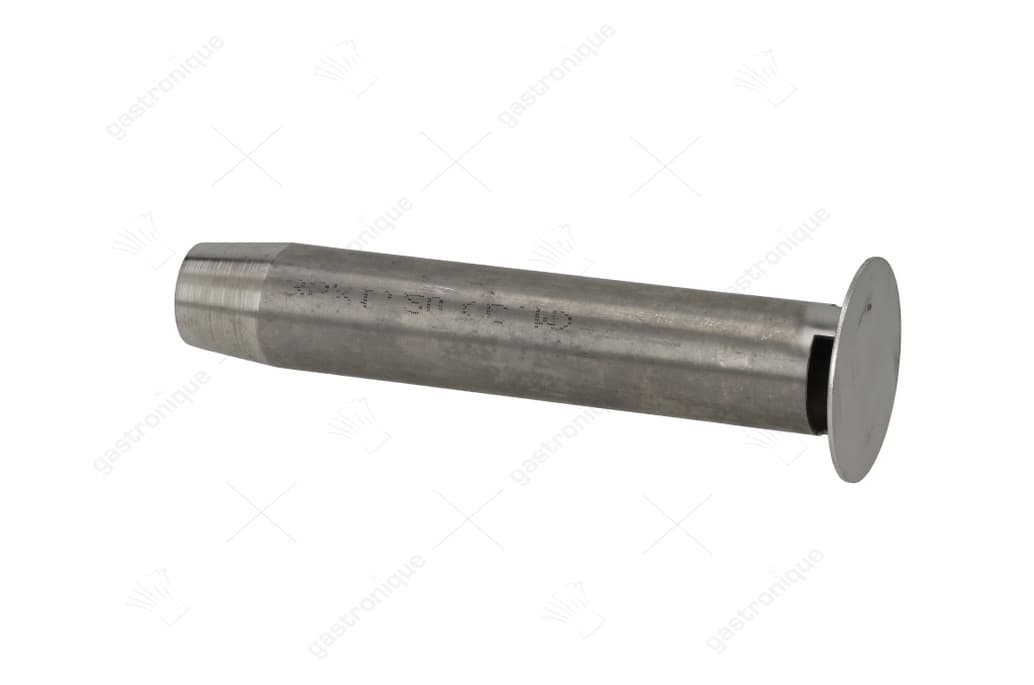 overloop pijp ø 35x198 mm rvs