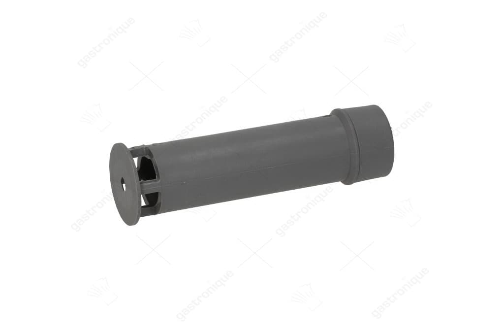 overlooppijp L 118mm met kap ø 28,5mm - Image 1