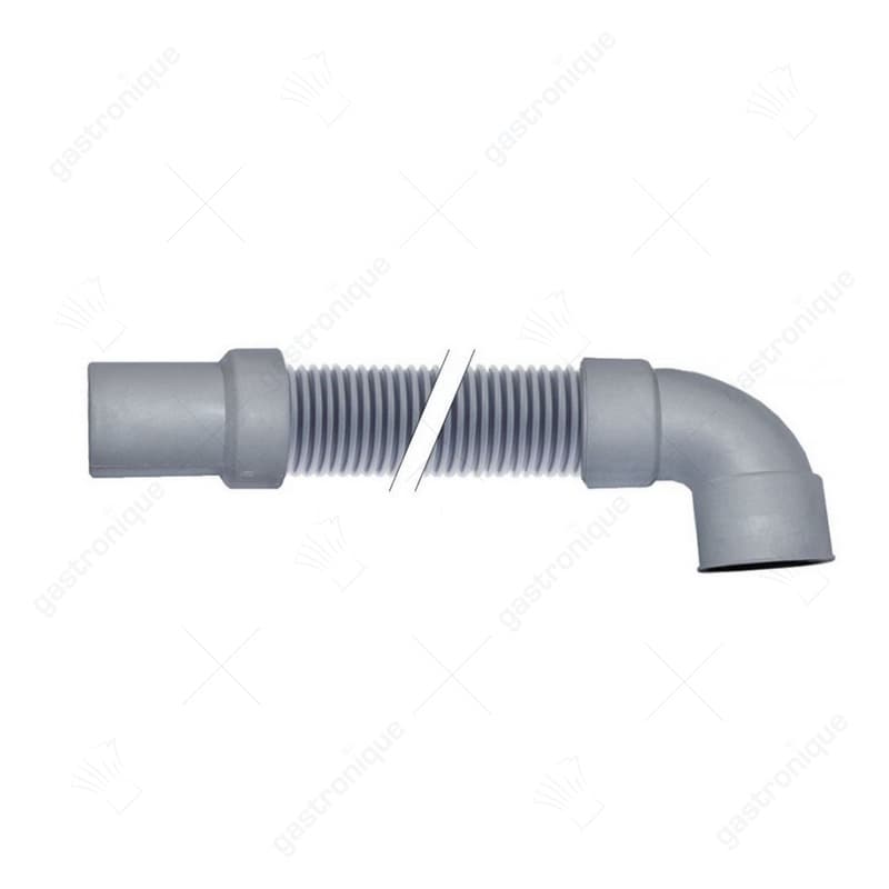 afvoerslang 1500 mm ø 24 mm ø 32 mm recht  ø 40 mm haaks int.