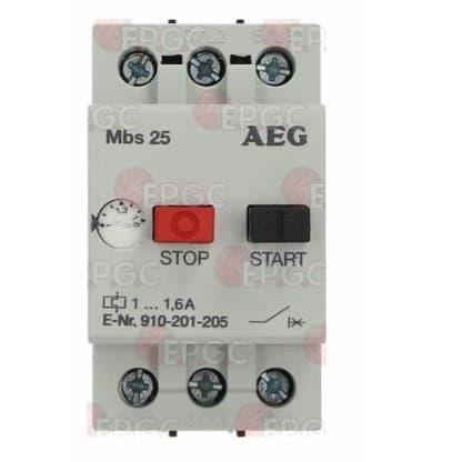 MOTORBEVEILIGINGSSCHAKELAAR AEG Mbs25-016