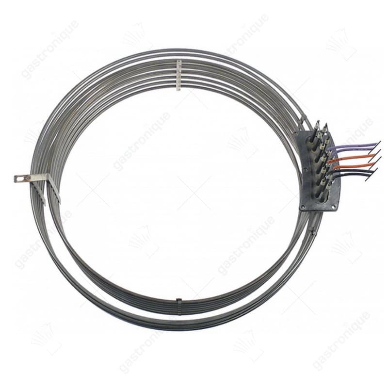verwarmingselement 18000W 230V VC 6 ID ø 407mm OD ø 485mm L 485mm H 106mm B1 111mm H1 11mm