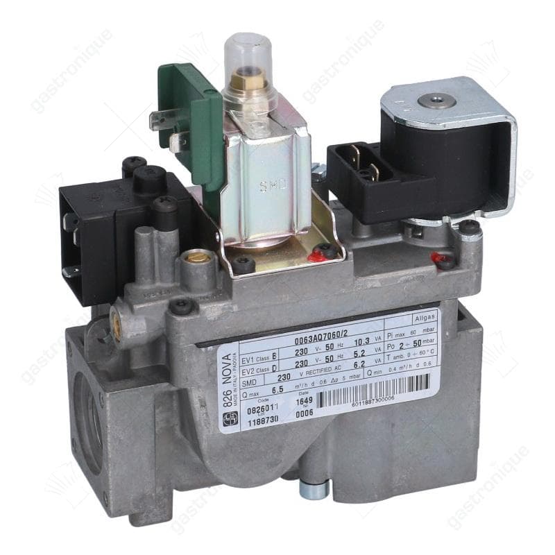 gasventiel SIT serie 230V 50Hz gasingang 1/2" gasuitgang 1/2" waakvlamaansluiting gesloten - Image 1