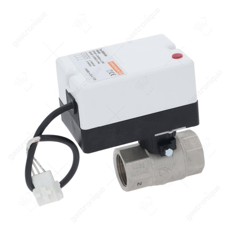 kogelkraan ingang 1" ID uitgang 1" ID met steker 230V L 152mm 50/60Hz stroomloos gesloten - Image 1