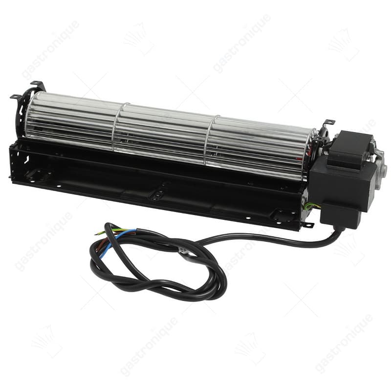 Dwarsstroomventilator motor rechts 300 mm ø 60 mm 230 Volt 38 Watt