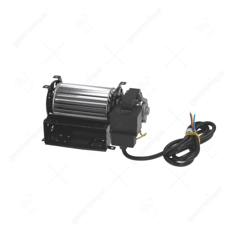 Dwarsstroomventilator motor rechts 90 mm ø 15 mm 230 Volt 18 Watt