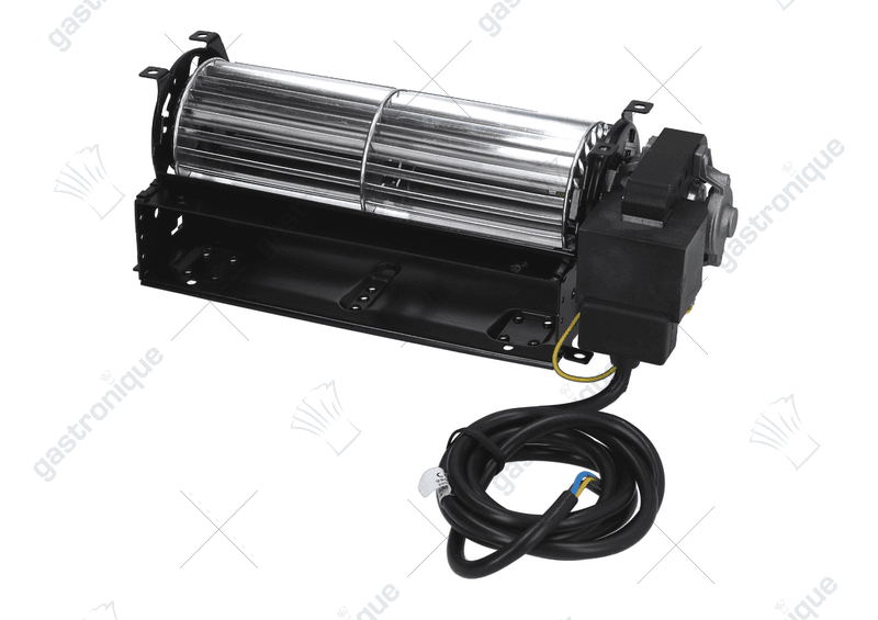 Dwarsstroomventilator motor rechts 180 mm ø 60 mm 230 Volt
