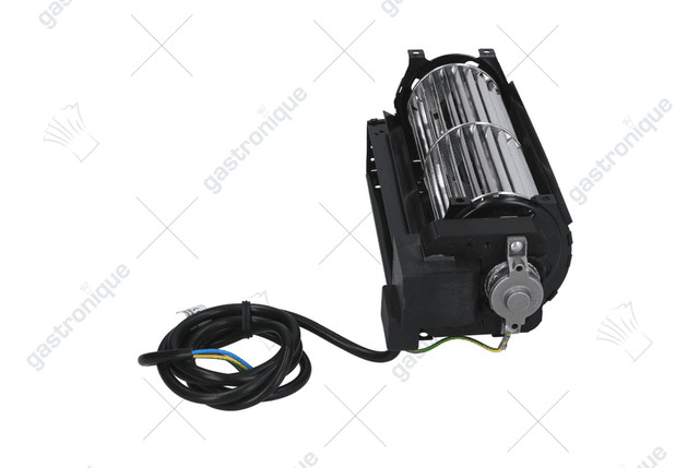 Dwarsstroomventilator motor rechts 180 mm ø 60 mm 230 Volt - Thumbnail 4