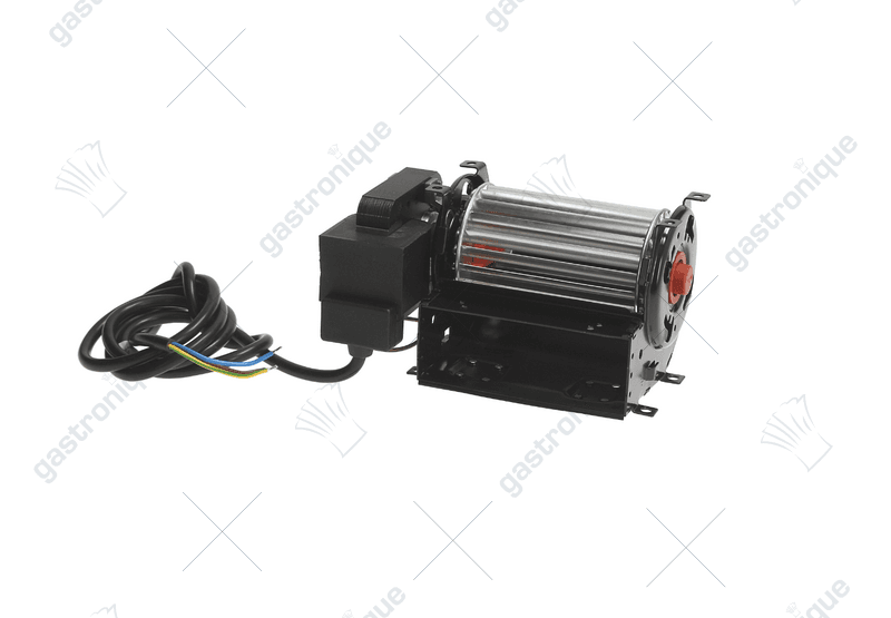 Dwarsstroomventilator motor links 90 mm ø 60 mm 230 Volt