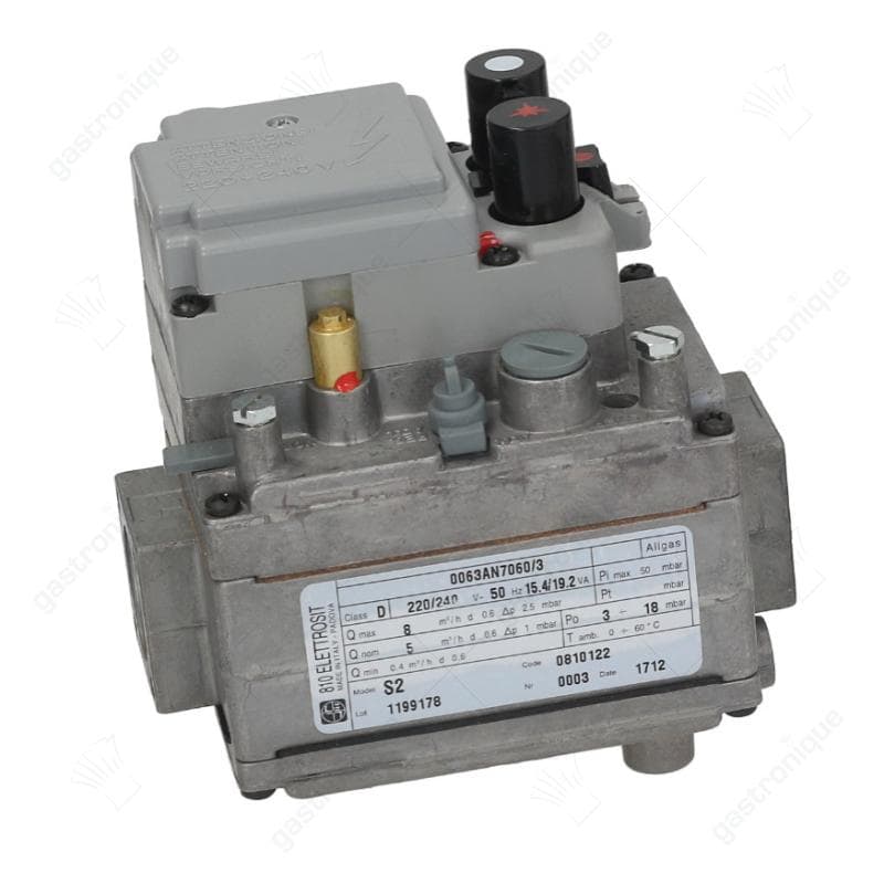 gasventiel SIT type ELETTROSIT 230V gasingang 3/4" gasuitgang 3/4" thermoelementaansluiting M9x1 - Image 1