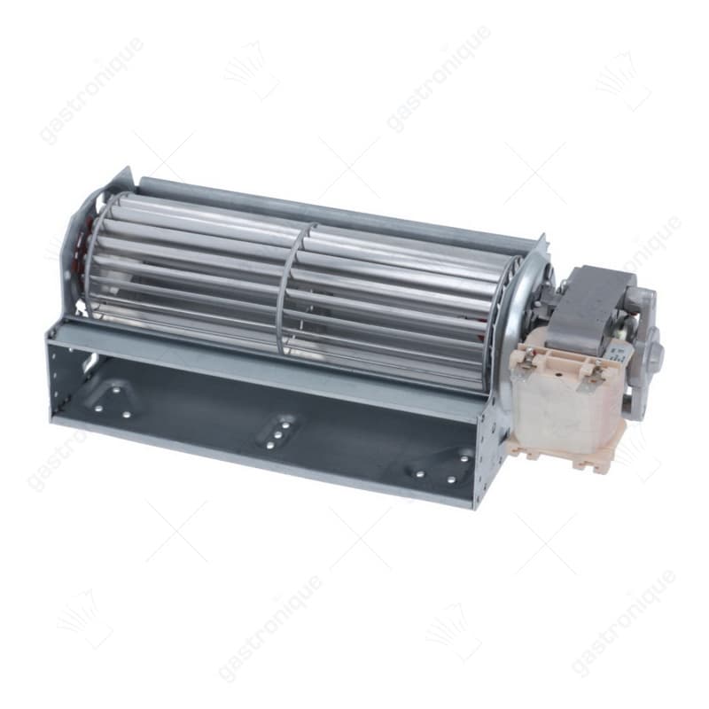 Dwarsstroomventilator motor rechts 180 mm ø 60 mm 230 Volt 17 Watt