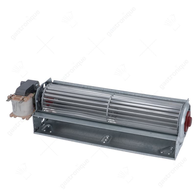 Dwarsstroomventilator motor links 270 mm ø 60 mm 230 Volt 26 Watt