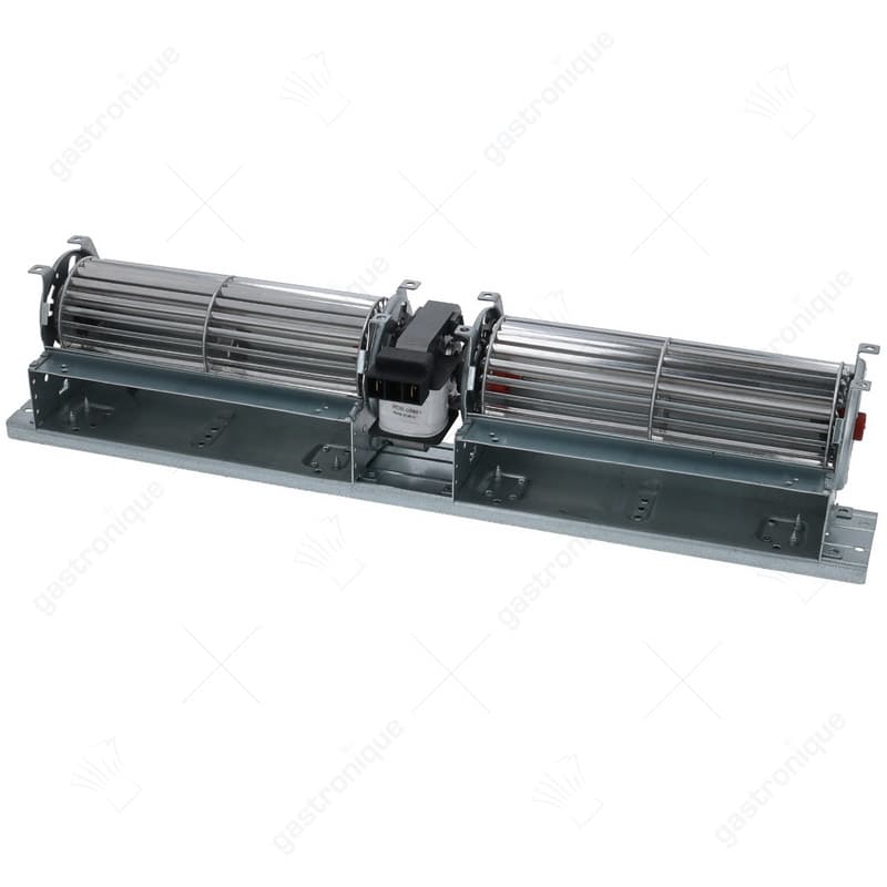Dwarsstroomventilator dubbel 180x180 mm ø 60 mm 230 Volt 28 Watt