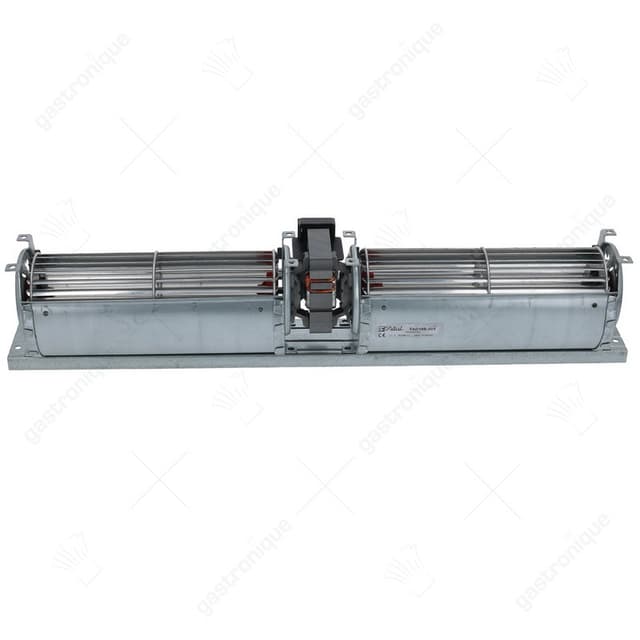 Dwarsstroomventilator dubbel 180x180 mm ø 60 mm 230 Volt 28 Watt - Thumbnail 2