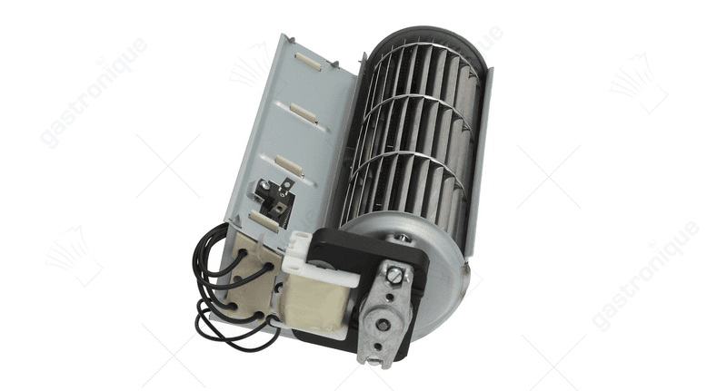 Dwarsstroomventilator motor rechts 180 mm ø 60 mm230 Volt 19 Watt