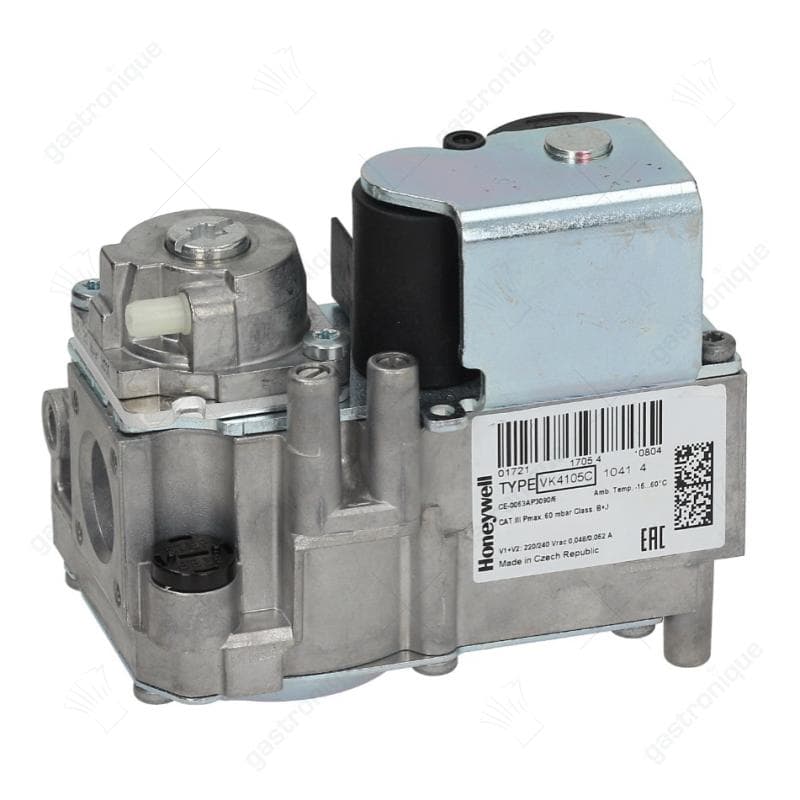 gasventiel type VK4105C 220-240V 50/60Hz gasingang flens 32x32mm gasuitgang flens 32x32mm