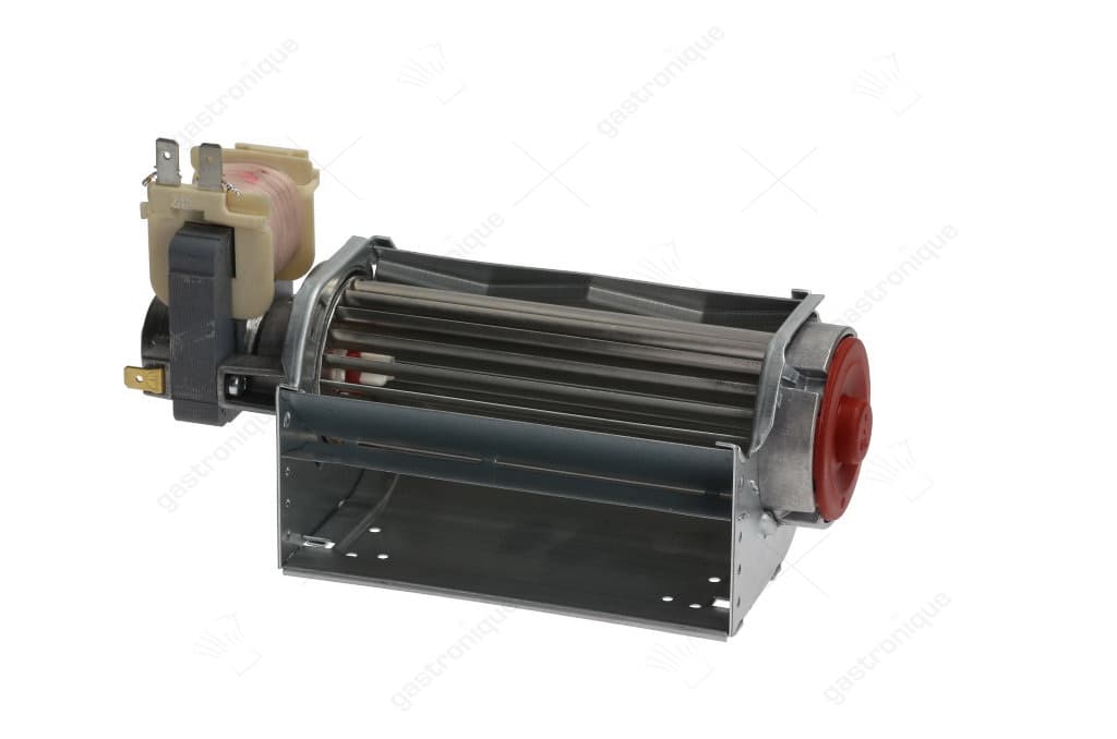 Dwarsstroomventilator motor links 120 mm ø 45 mm 230 Volt 18 Watt